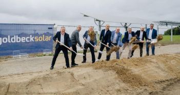 Spatenstich für größten Agri-PV-Park Deutschlands in Schönefeld offiziell (Foto: MARCO LOMBARI)